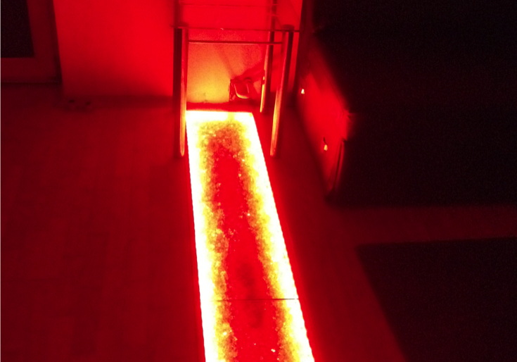 Bodenverglasung-RGB-LED-red